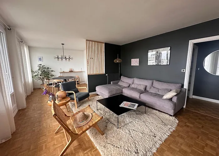 Orleans Proche Bord De Loire - Appartement 2 Chambres Avec Grand Balcon - Le Panoramique Orleanais